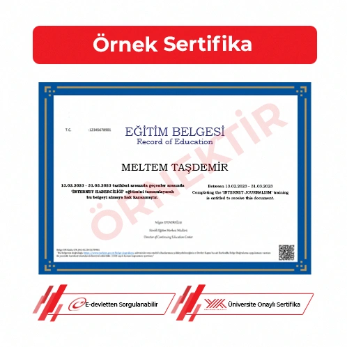 Dijital Habercilik Sertifikası